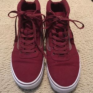 High top Vans- only worn once
